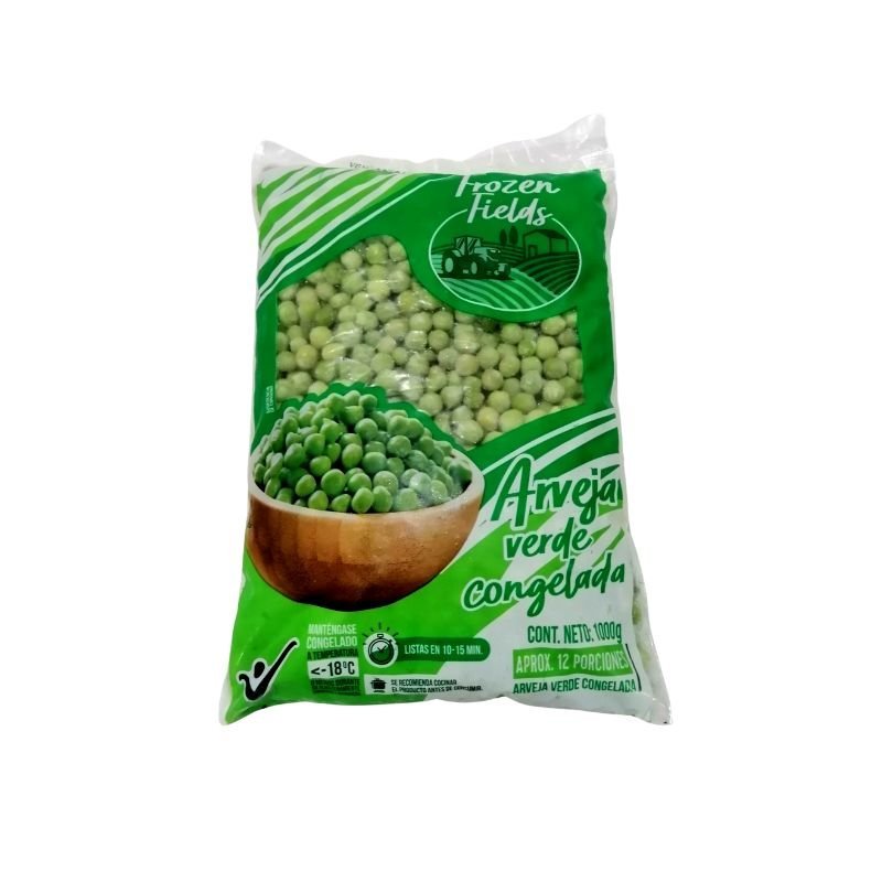 Arveja Verde Frozen Fields X 1000gr