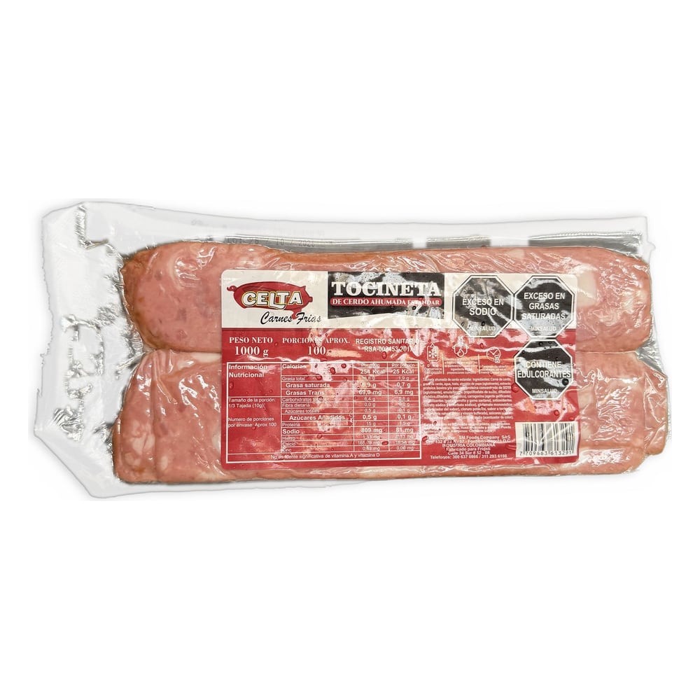 Celta Tocineta Lineal x 1000g