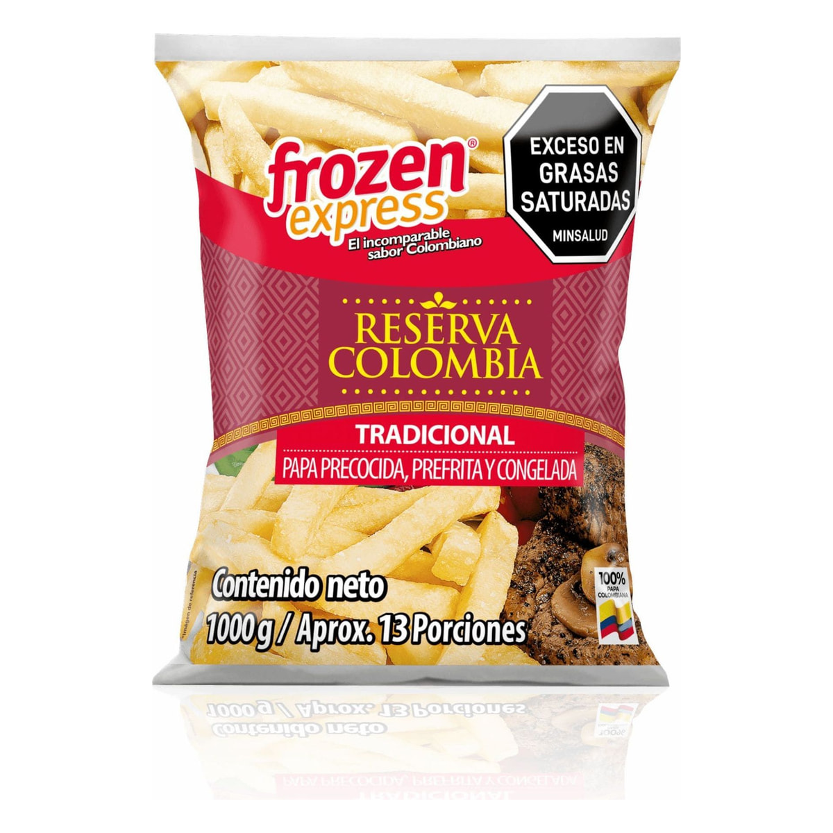 Frozen Express Papa Premium Reserva Colombia x 1kg
