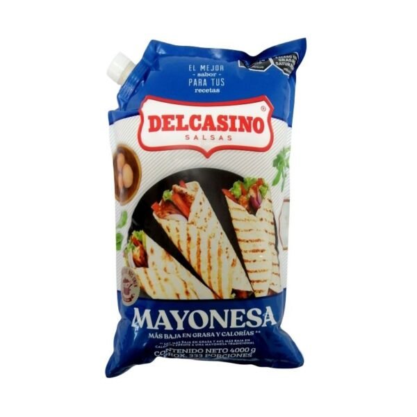 Salsa Mayonesa Del Casino 4000g Bolsa Galón