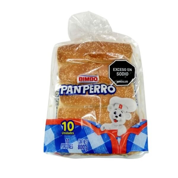 Pan Perro Bimbo X 10 Und