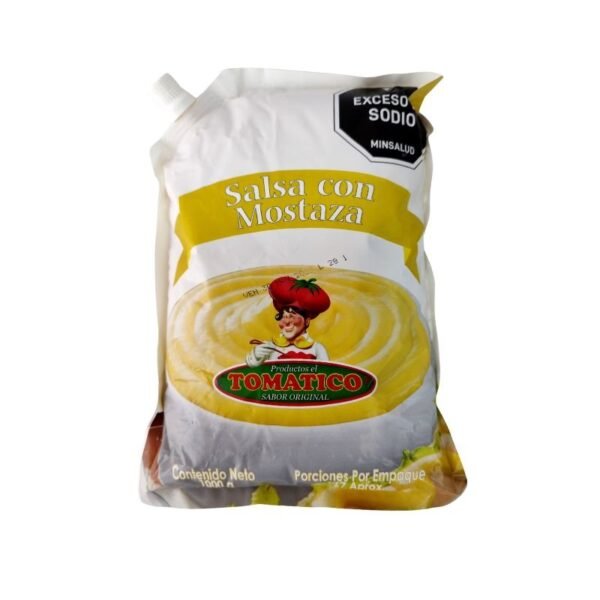 Salsa Con Mostaza Tomatico 1000gr