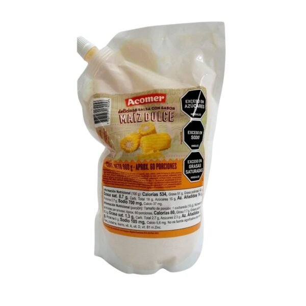Salsa Con Sabor A Maíz Dulce Acomer 900g