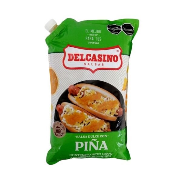 Salsa Dulce Con Piña Del casino 4000g Bolsa Galón