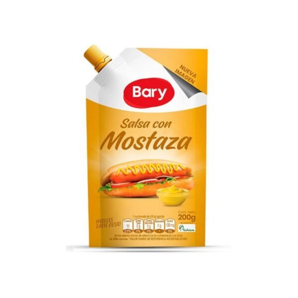 Mostaza Bary 200g Doypack Cv