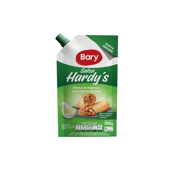 Salsa Hardys Caja 12 Sobres 90g Bary