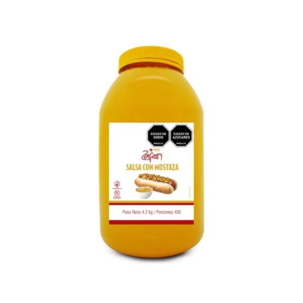 Mostaza Zafrán Garrafa 4.2kg