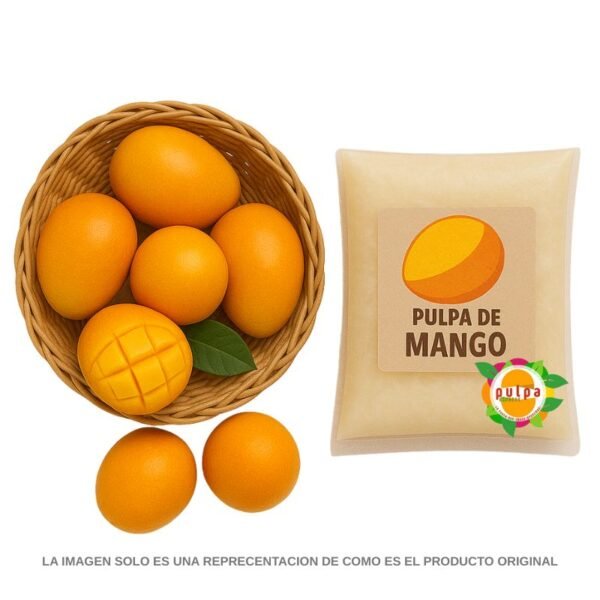 Pulpa Fresca De Mango paquete x10 de 100g