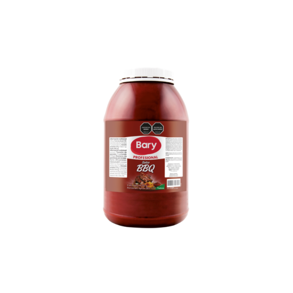 Salsa Bbq Bary Galón Pet 4550g Calidad Pro