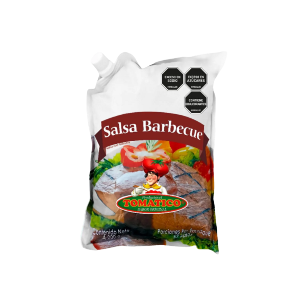 Salsa Bbq Tomatico Galón 4000g - Rinde Y Sabe Rico