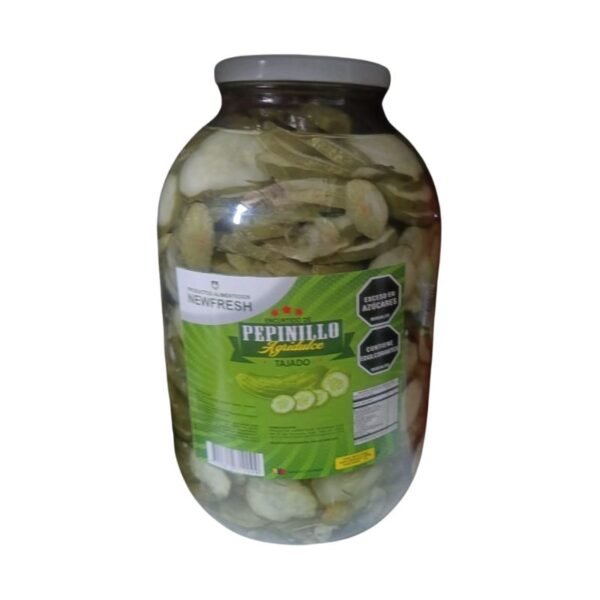 Pepinillos Agridulce Tajado X4000