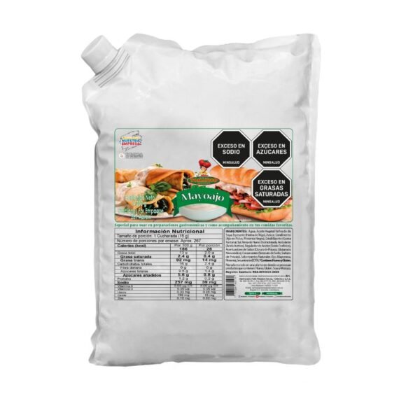 Salsa Tomático Mayo Ajo Galón 4000g - Sabor Único