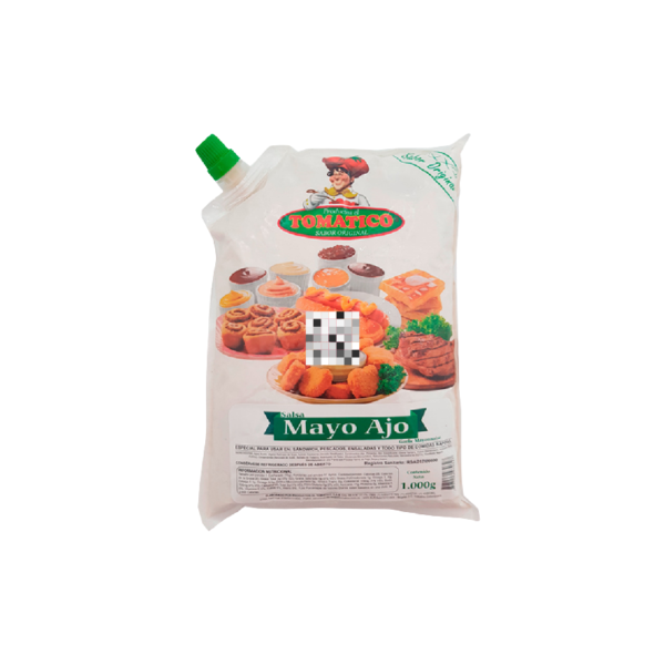Mayo-Ajo Tomatico 1000g - Sabor Intenso