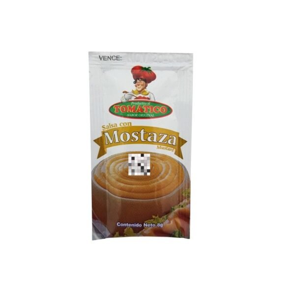 Salsa Tomático Con Mostaza En Sobres - Práctico Pack