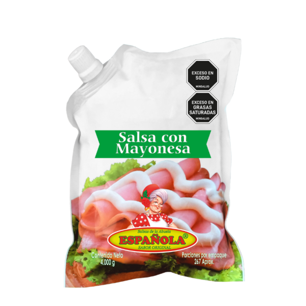 Mayonesa Tomatico Galón 4000g - Cremosa Y Rendidora