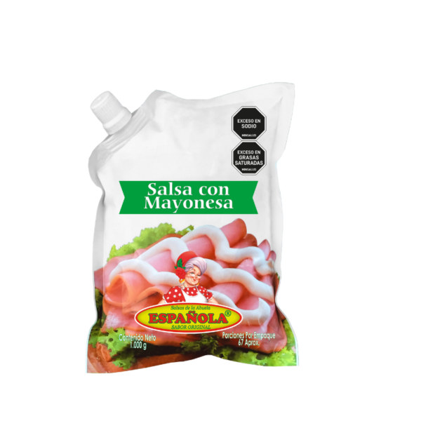 Mayonesa Española 1000g - Cremosa Y Versátil