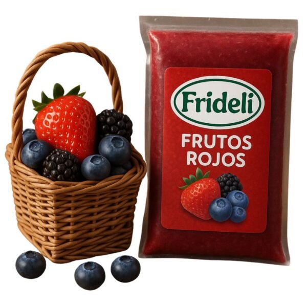Pulpa Fresca De frutos rojos x10 de 100g